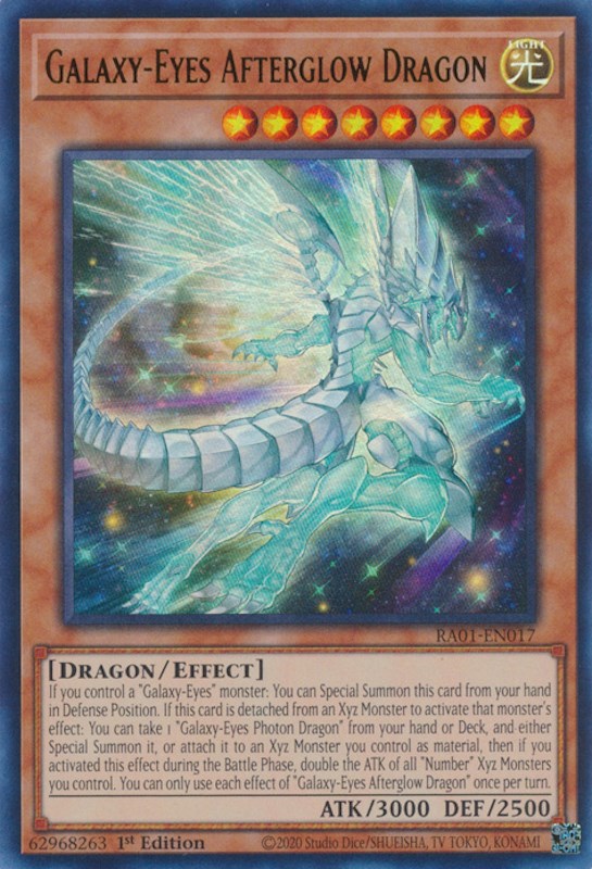 Galaxy-Eyes Afterglow Dragon [RA01-EN017] Ultra Rare | Deep Dive Games St. Marys