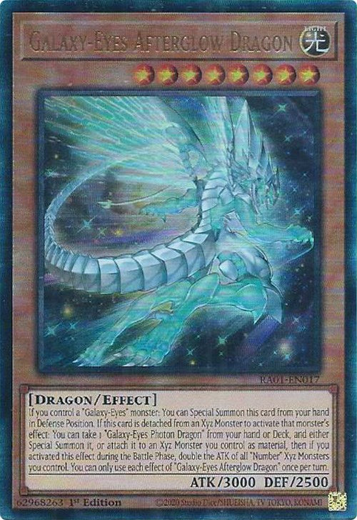 Galaxy-Eyes Afterglow Dragon [RA01-EN017] Prismatic Ultimate Rare | Deep Dive Games St. Marys