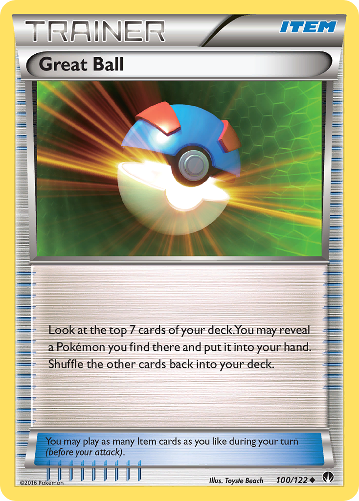 Great Ball (100/122) [XY: BREAKpoint] | Deep Dive Games St. Marys