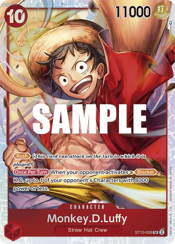 Monkey.D.Luffy [Ultimate Deck - The Three Captains] | Deep Dive Games St. Marys