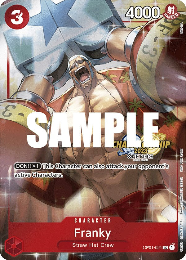 Franky (CS 2023 Celebration Pack) [One Piece Promotion Cards] | Deep Dive Games St. Marys