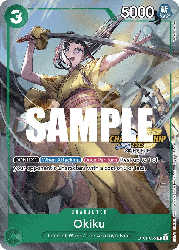 Okiku (CS 2023 Celebration Pack) [One Piece Promotion Cards] | Deep Dive Games St. Marys