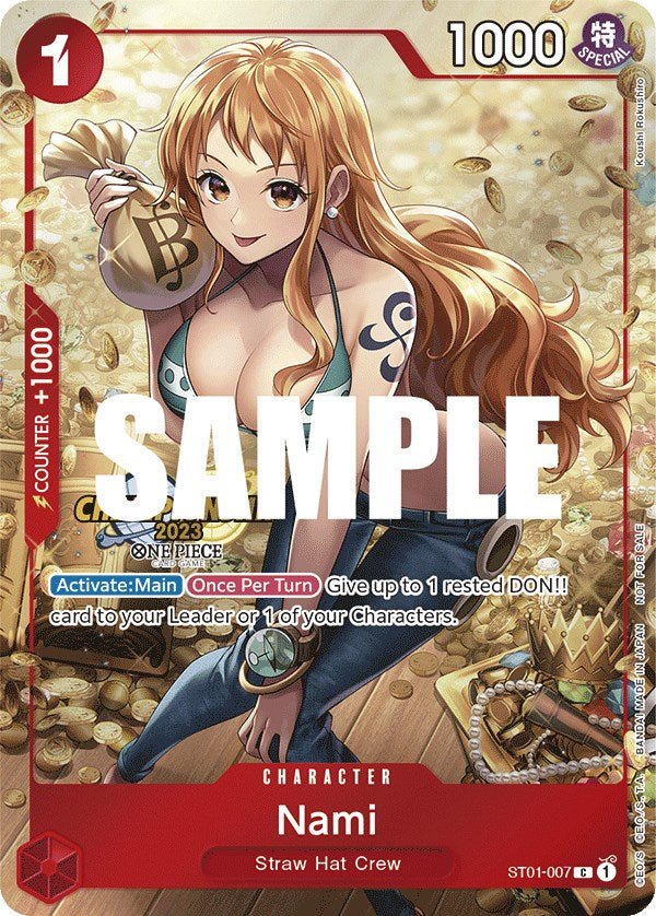 Nami (CS 2023 Celebration Pack) [One Piece Promotion Cards] | Deep Dive Games St. Marys