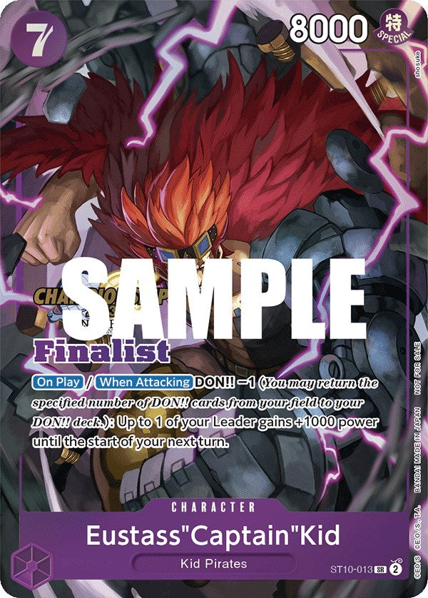 Eustass"Captain"Kid (CS 2023 Top Players Pack) [Finalist] [One Piece Promotion Cards] | Deep Dive Games St. Marys