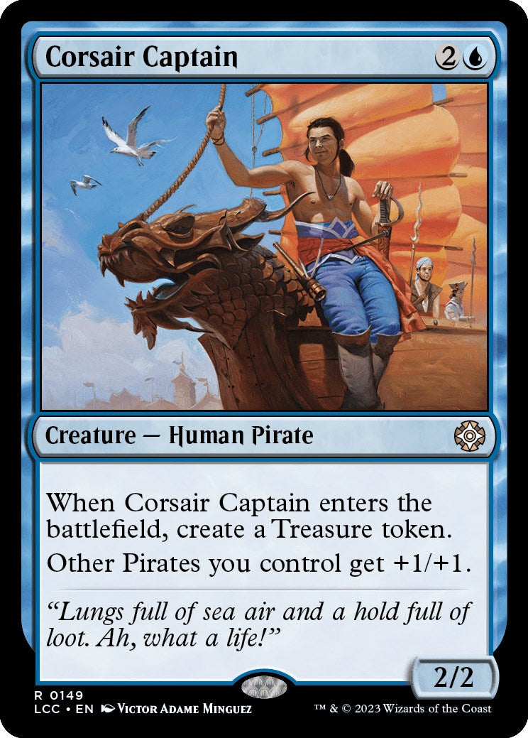 Corsair Captain [The Lost Caverns of Ixalan Commander] | Deep Dive Games St. Marys