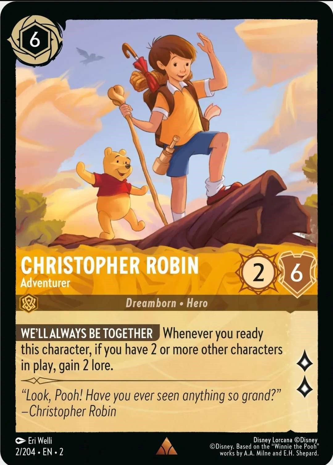 Christopher Robin - Adventurer (2/204) [Rise of the Floodborn] | Deep Dive Games St. Marys