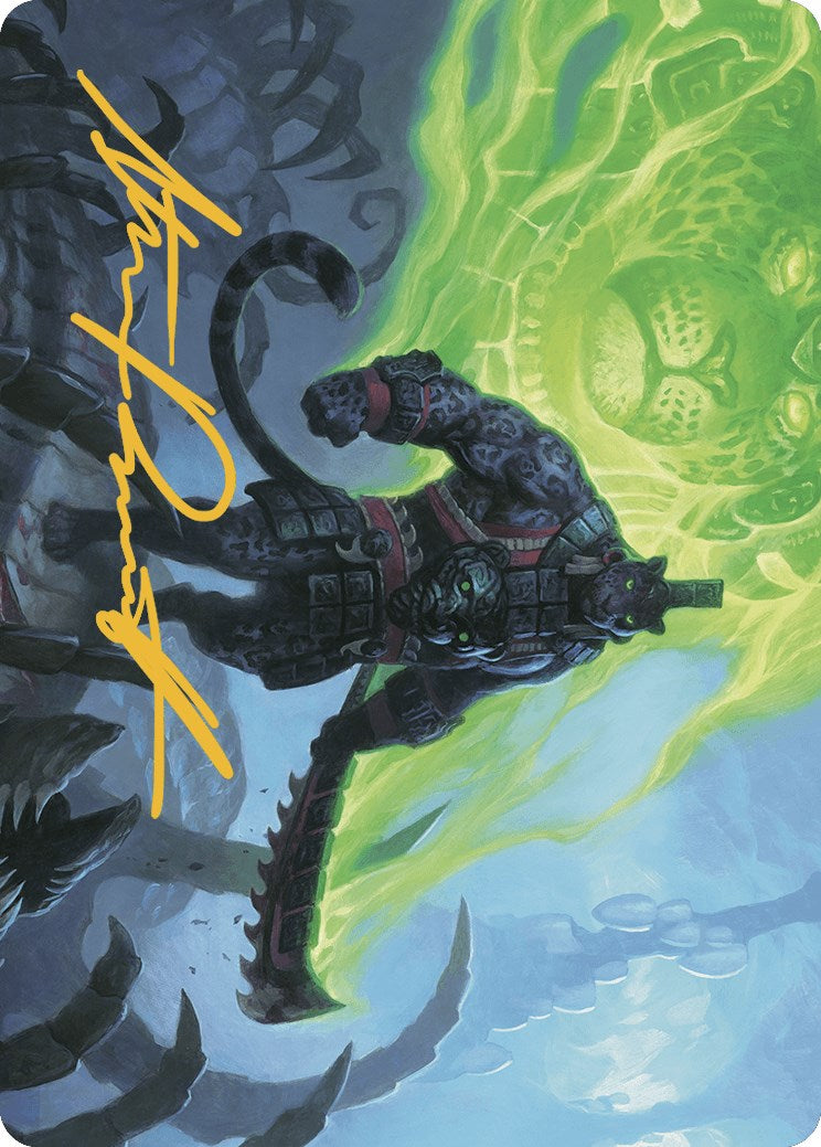 Malamet Veteran Art Card (Gold-Stamped Signature) [The Lost Caverns of Ixalan Art Series] | Deep Dive Games St. Marys