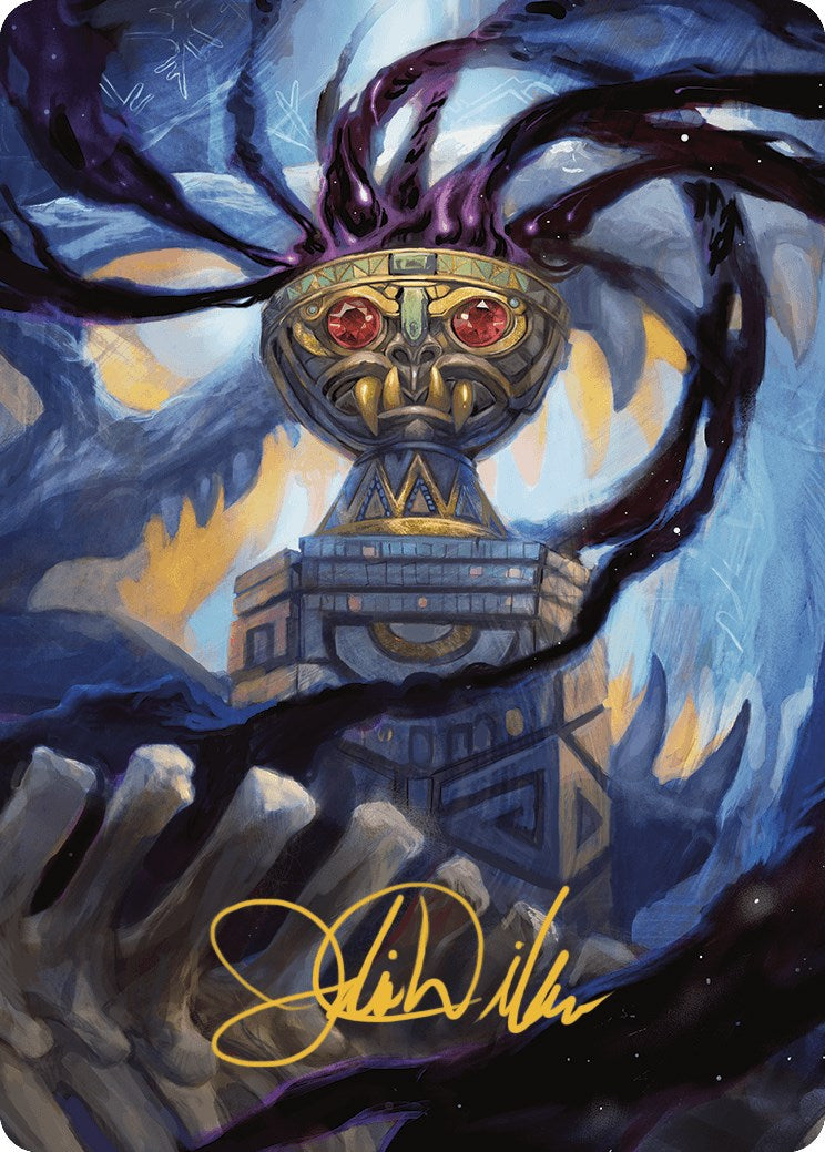 Chalice of the Void Art Card (Gold-Stamped Signature) [The Lost Caverns of Ixalan Art Series] | Deep Dive Games St. Marys