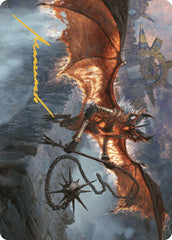 Bloodletter of Aclazotz Art Card (15/81) (Gold-Stamped Signature) [The Lost Caverns of Ixalan Art Series] | Deep Dive Games St. Marys
