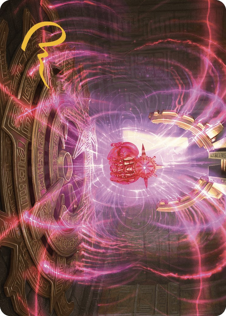 Locus of Enlightenment Art Card (Gold-Stamped Signature) [The Lost Caverns of Ixalan Art Series] | Deep Dive Games St. Marys