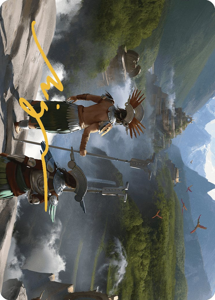 Glimpse the Core Art Card (Gold-Stamped Signature) [The Lost Caverns of Ixalan Art Series] | Deep Dive Games St. Marys