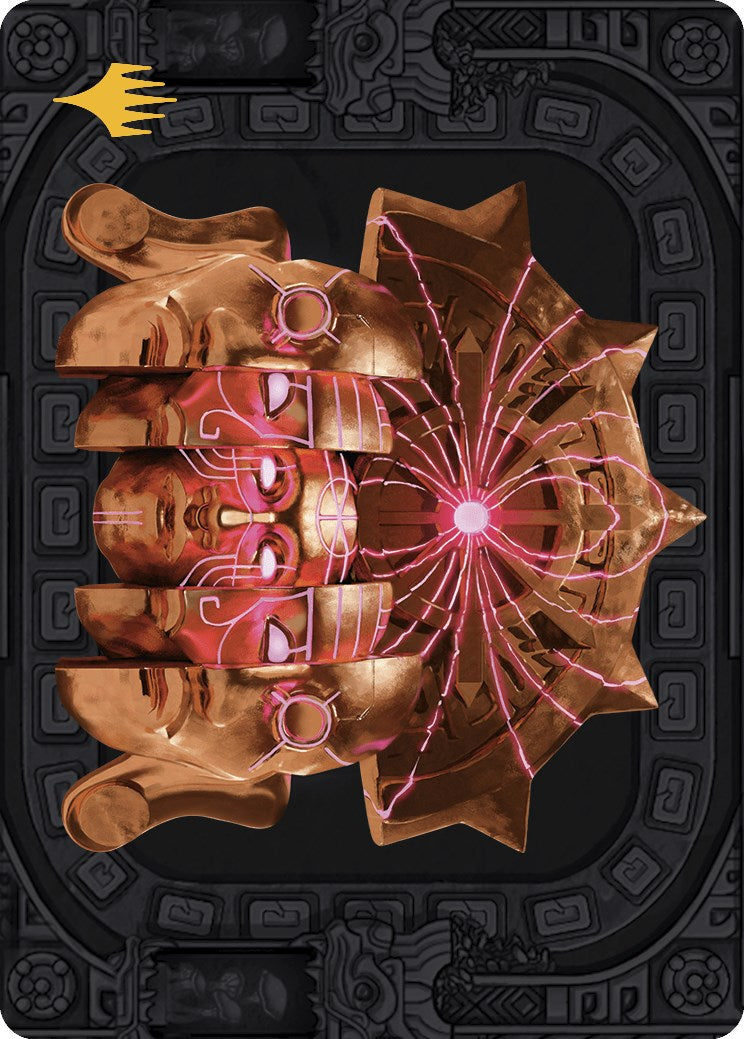 Ojer Taq, Deepest Foundation Art Card (56/81) (Gold-Stamped Planeswalker Symbol) [The Lost Caverns of Ixalan Art Series] | Deep Dive Games St. Marys