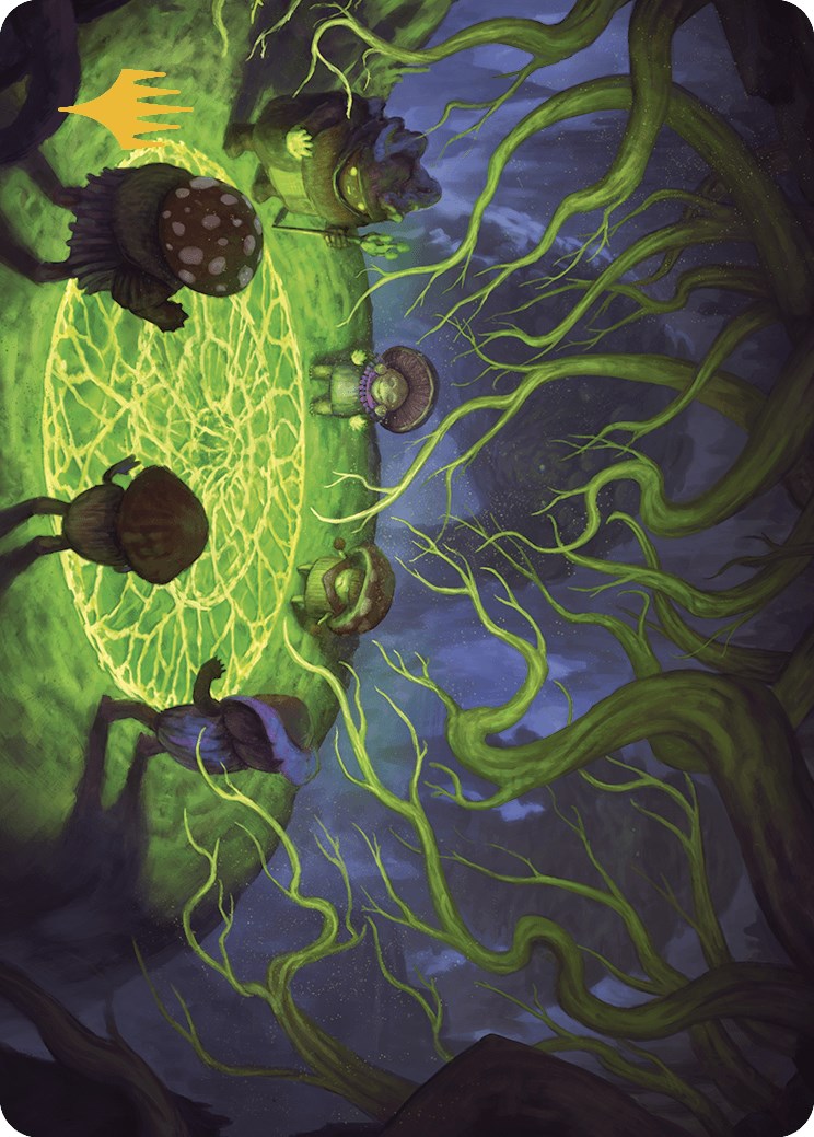 Growing Rites of Itlimoc Art Card (Gold-Stamped Planeswalker Symbol) [The Lost Caverns of Ixalan Art Series] | Deep Dive Games St. Marys