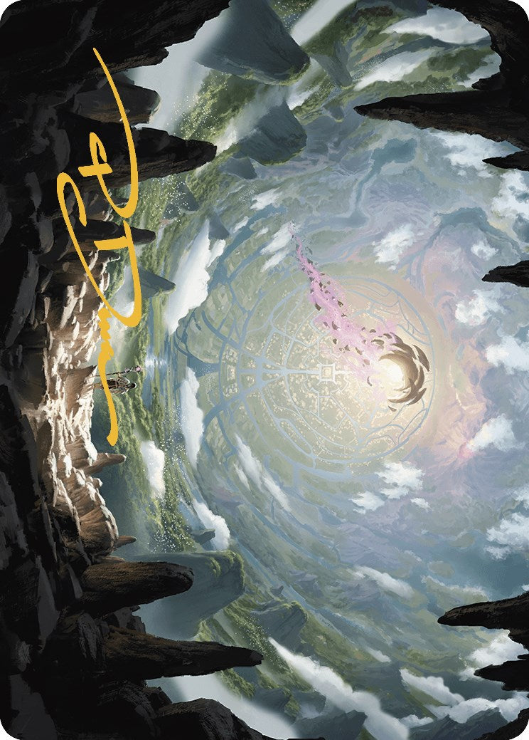 The Core Art Card (Gold-Stamped Signature) [The Lost Caverns of Ixalan Art Series] | Deep Dive Games St. Marys