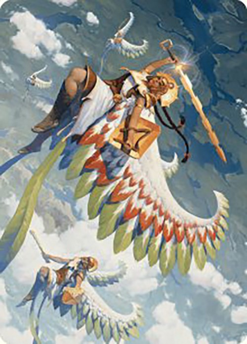 Resplendent Angel Art Card (5/81) [The Lost Caverns of Ixalan Art Series] | Deep Dive Games St. Marys