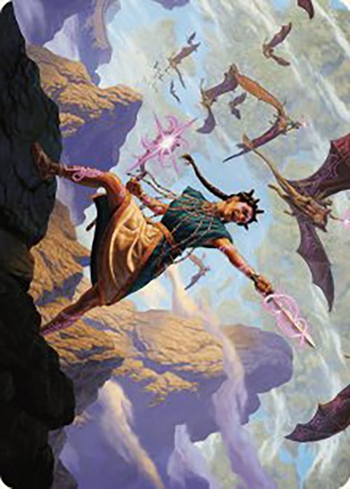 Warden of the Inner Sky Art Card [The Lost Caverns of Ixalan Art Series] | Deep Dive Games St. Marys