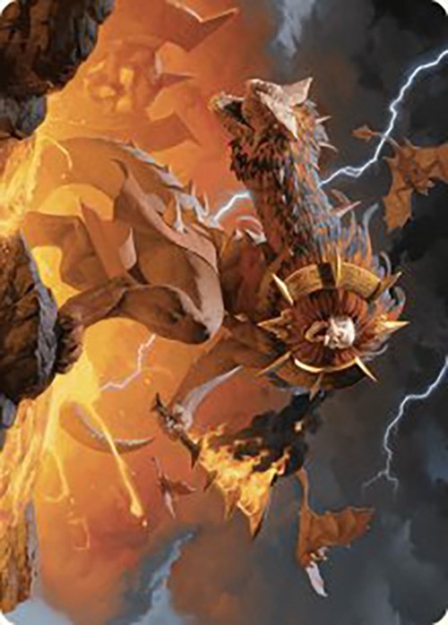 Ojer Axonil, Deepest Might Art Card (20/81) [The Lost Caverns of Ixalan Art Series] | Deep Dive Games St. Marys
