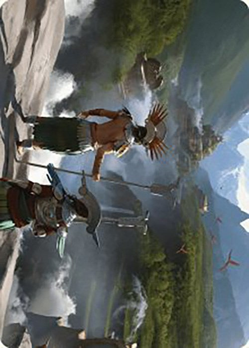 Glimpse the Core Art Card [The Lost Caverns of Ixalan Art Series] | Deep Dive Games St. Marys