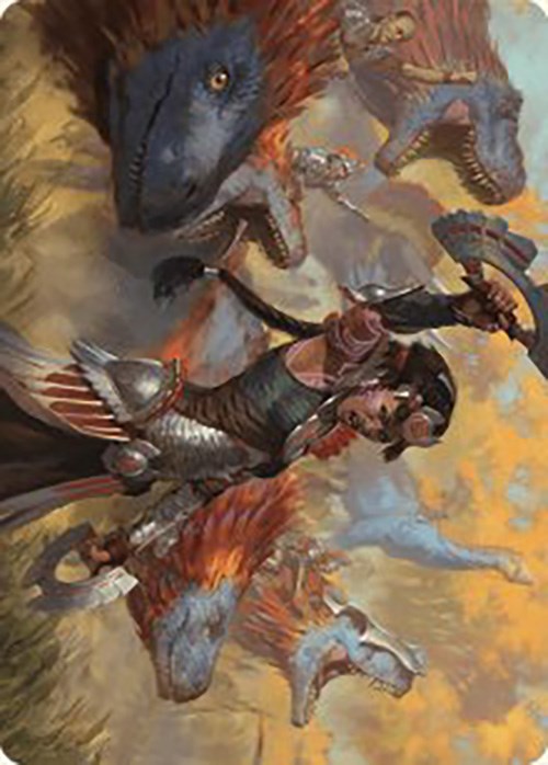 Huatli, Poet of Unity Art Card [The Lost Caverns of Ixalan Art Series] | Deep Dive Games St. Marys