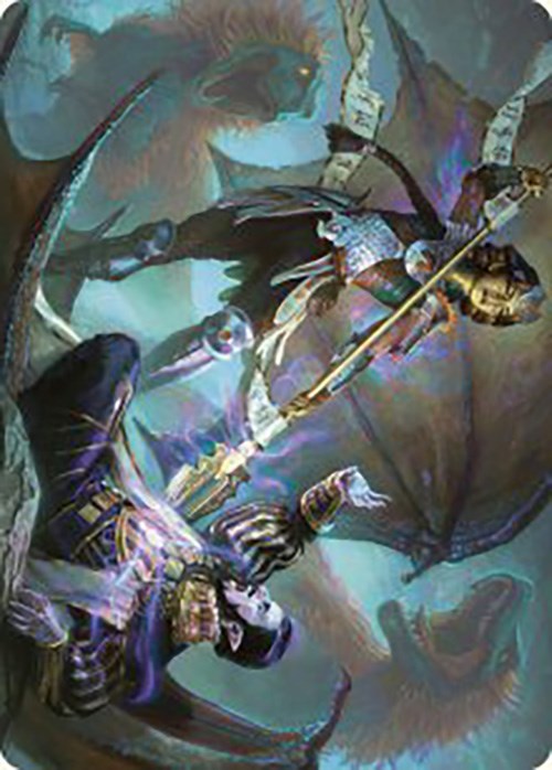 Huatli's Final Strike Art Card [The Lost Caverns of Ixalan Art Series] | Deep Dive Games St. Marys