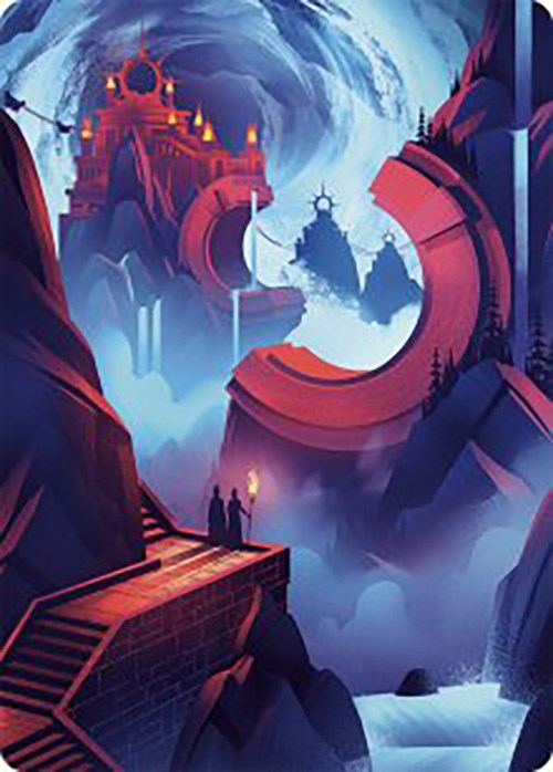 Mountain Art Card [The Lost Caverns of Ixalan Art Series] | Deep Dive Games St. Marys