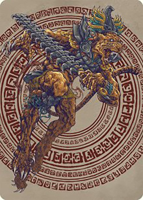 Sovereign Okinec Ahau Art Card [The Lost Caverns of Ixalan Art Series] | Deep Dive Games St. Marys