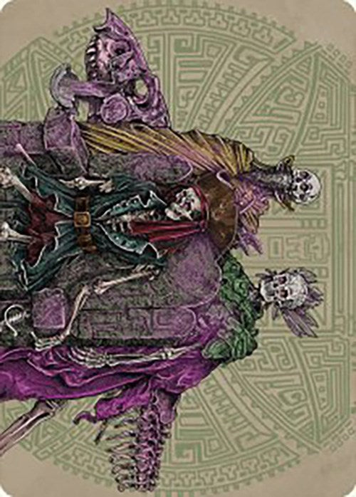 Throne of the Grim Captain Art Card [The Lost Caverns of Ixalan Art Series] | Deep Dive Games St. Marys
