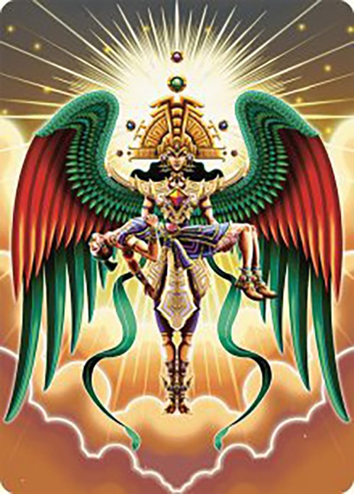 Resplendent Angel Art Card (59/81) [The Lost Caverns of Ixalan Art Series] | Deep Dive Games St. Marys