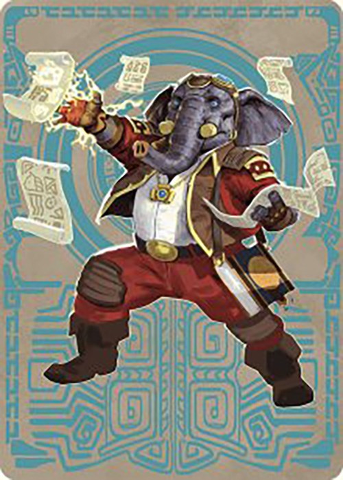 Quintorius Kand Art Card (65/81) [The Lost Caverns of Ixalan Art Series] | Deep Dive Games St. Marys