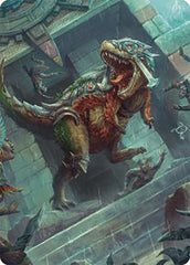 Carnage Tyrant Art Card [The Lost Caverns of Ixalan Art Series] | Deep Dive Games St. Marys