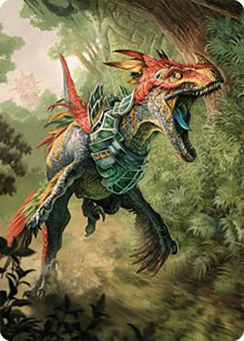 Dinosaur Token Art Card [The Lost Caverns of Ixalan Art Series] | Deep Dive Games St. Marys