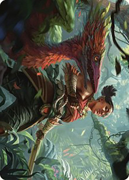 Wayta, Trainer Prodigy Art Card [The Lost Caverns of Ixalan Art Series] | Deep Dive Games St. Marys