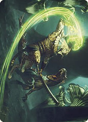 Contest of Claws Art Card [The Lost Caverns of Ixalan Art Series] | Deep Dive Games St. Marys