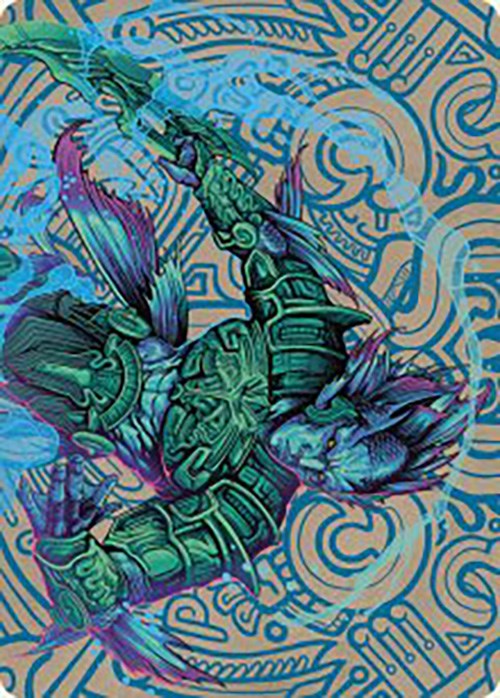 Hakbal of the Surging Soul Art Card [The Lost Caverns of Ixalan Art Series] | Deep Dive Games St. Marys