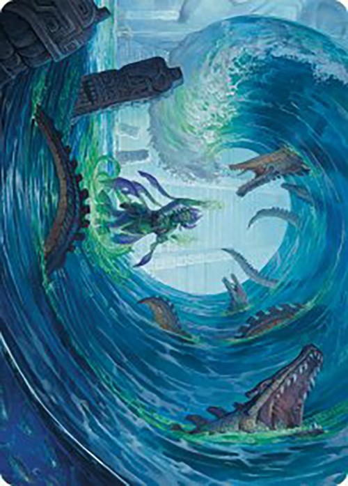 Wave Goodbye Art Card [The Lost Caverns of Ixalan Art Series] | Deep Dive Games St. Marys