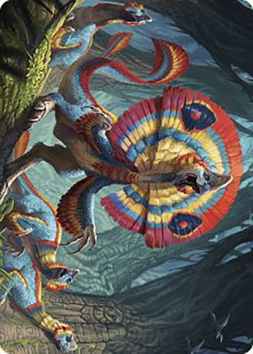 Sunfrill Imitator Art Card [The Lost Caverns of Ixalan Art Series] | Deep Dive Games St. Marys