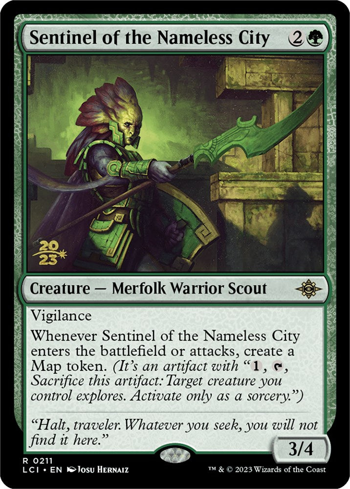 Sentinel of the Nameless City [The Lost Caverns of Ixalan Prerelease Cards] | Deep Dive Games St. Marys