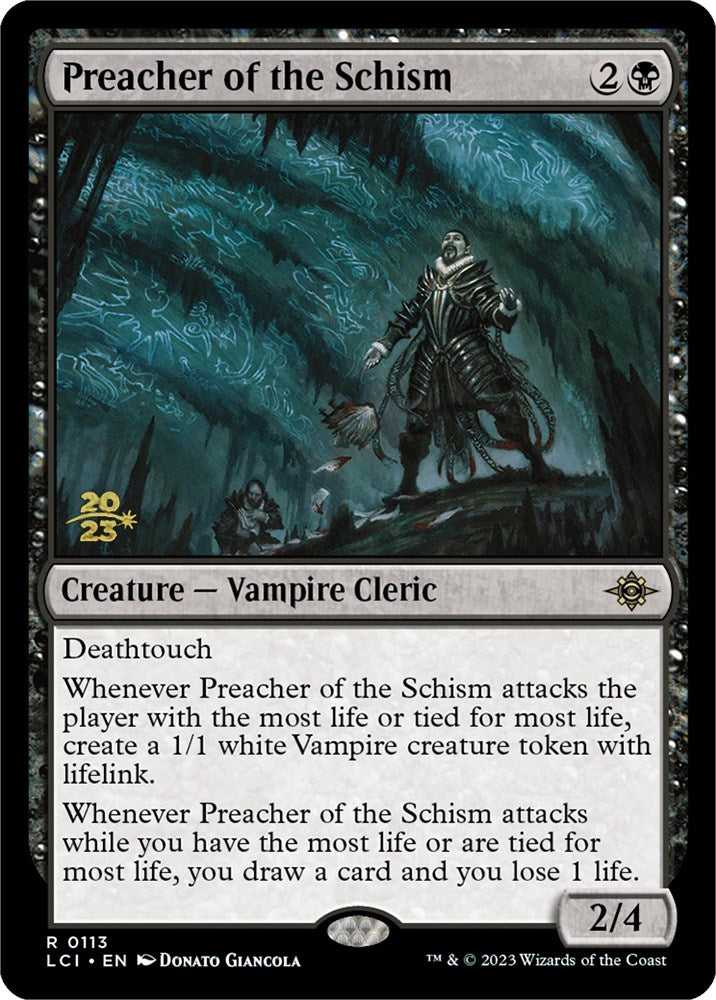 Preacher of the Schism [The Lost Caverns of Ixalan Prerelease Cards] | Deep Dive Games St. Marys