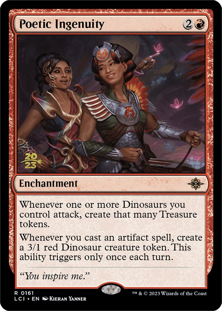 Poetic Ingenuity [The Lost Caverns of Ixalan Prerelease Cards] | Deep Dive Games St. Marys