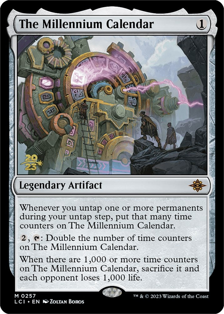 The Millennium Calendar [The Lost Caverns of Ixalan Prerelease Cards] | Deep Dive Games St. Marys