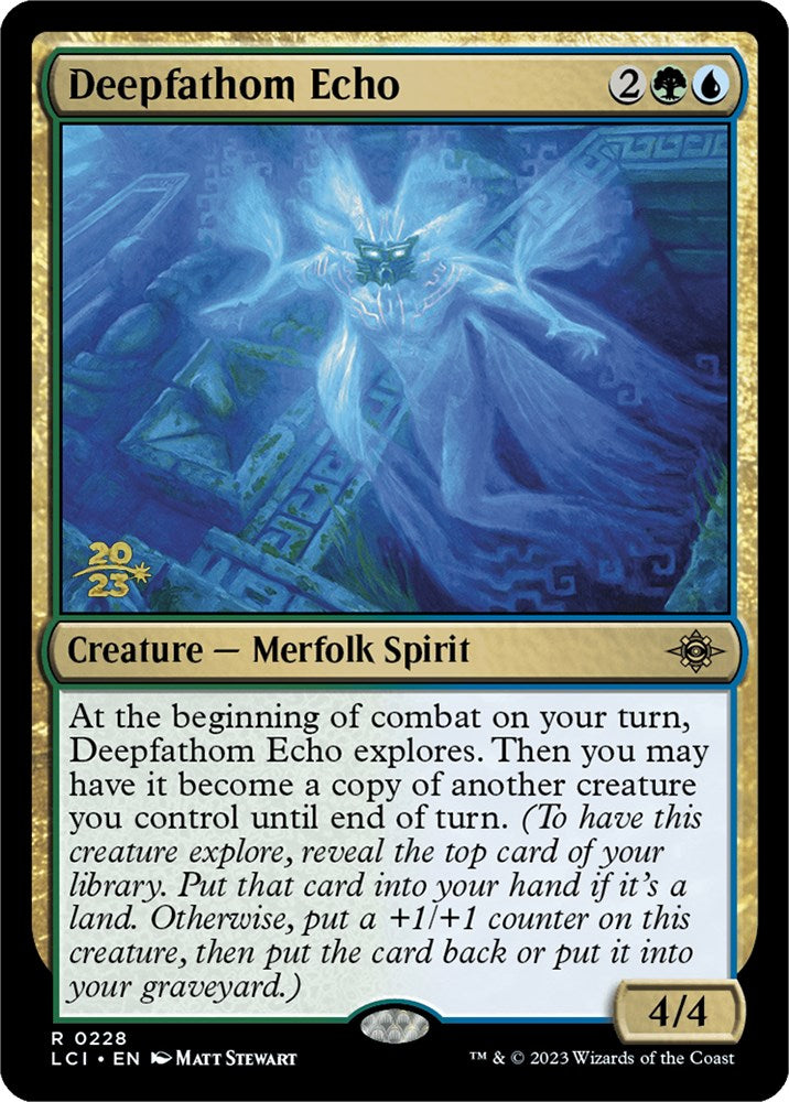 Deepfathom Echo [The Lost Caverns of Ixalan Prerelease Cards] | Deep Dive Games St. Marys