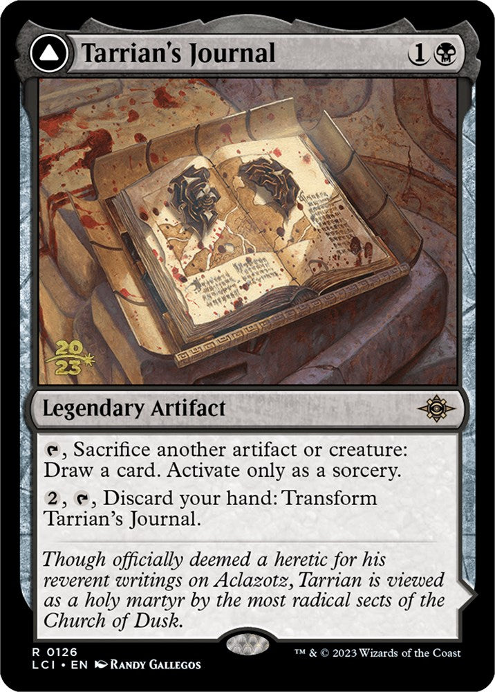 Tarrian's Journal // The Tomb of Aclazotz [The Lost Caverns of Ixalan Prerelease Cards] | Deep Dive Games St. Marys