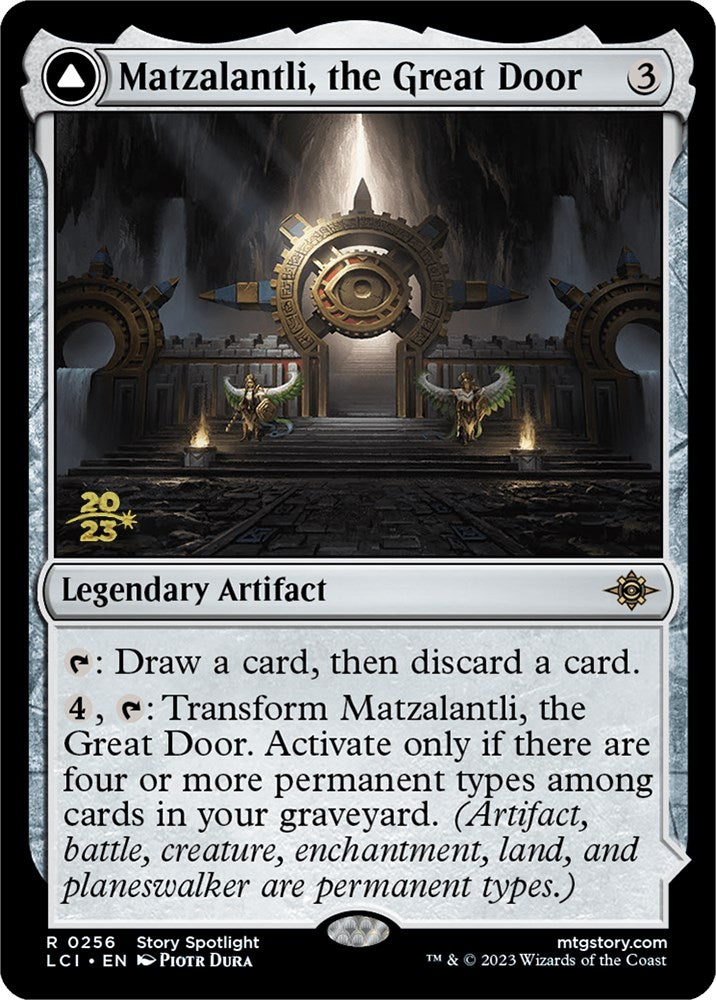 Matzalantli, the Great Door // The Core [The Lost Caverns of Ixalan Prerelease Cards] | Deep Dive Games St. Marys