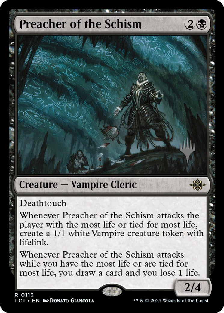 Preacher of the Schism (Promo Pack) [The Lost Caverns of Ixalan Promos] | Deep Dive Games St. Marys