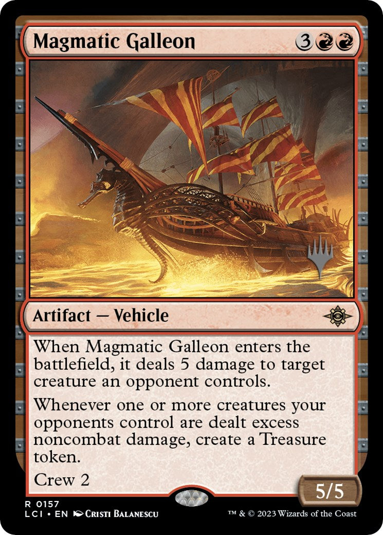 Magmatic Galleon (Promo Pack) [The Lost Caverns of Ixalan Promos] | Deep Dive Games St. Marys