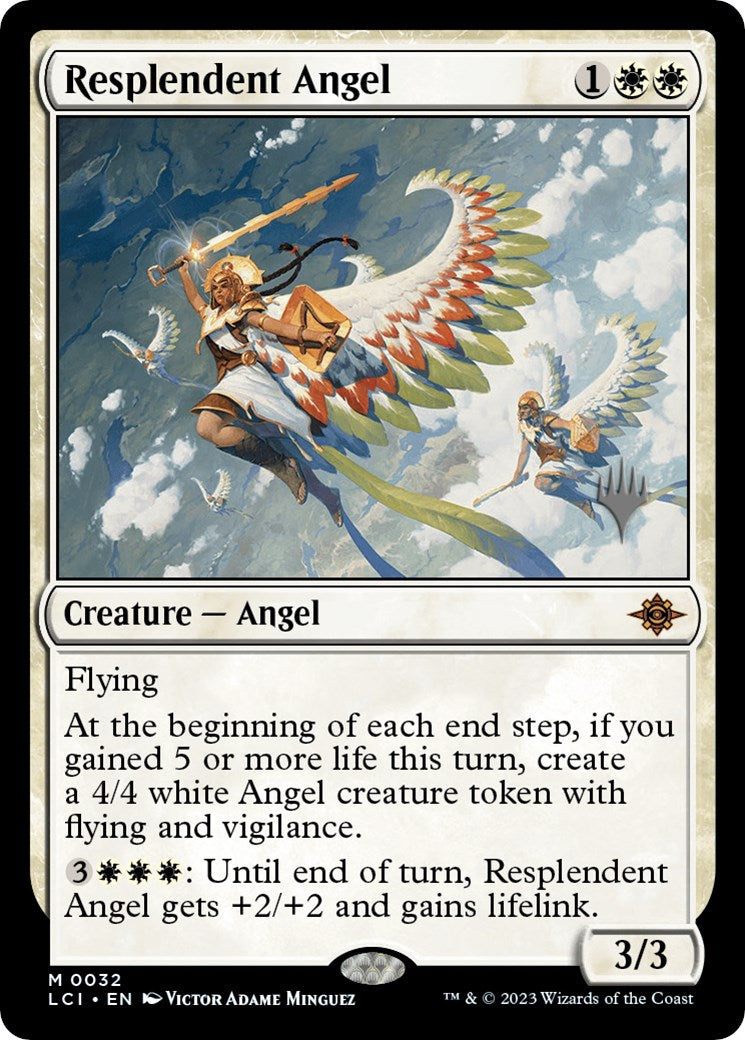 Resplendent Angel (Promo Pack) [The Lost Caverns of Ixalan Promos] | Deep Dive Games St. Marys