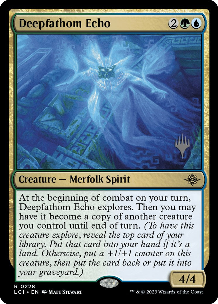 Deepfathom Echo (Promo Pack) [The Lost Caverns of Ixalan Promos] | Deep Dive Games St. Marys