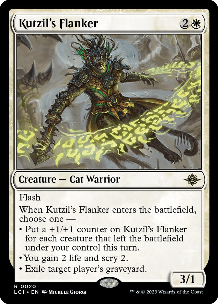 Kutzil's Flanker (Promo Pack) [The Lost Caverns of Ixalan Promos] | Deep Dive Games St. Marys