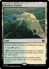 Restless Prairie (Promo Pack) [The Lost Caverns of Ixalan Promos] | Deep Dive Games St. Marys