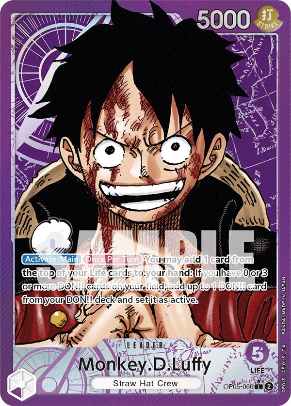 Monkey.D.Luffy (Alternate Art) [Awakening of the New Era] | Deep Dive Games St. Marys